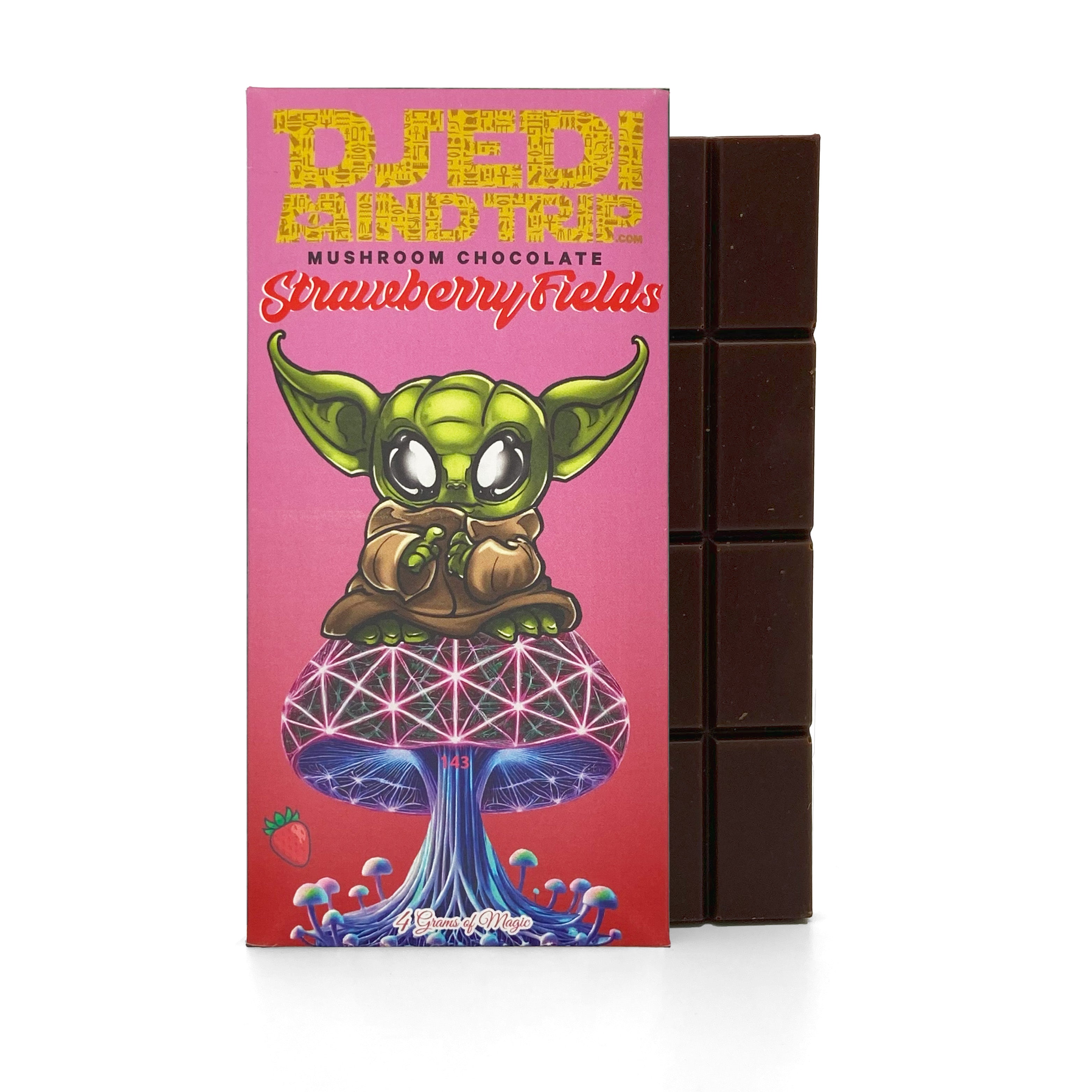 Strawberry Vegan Dark Chocolate