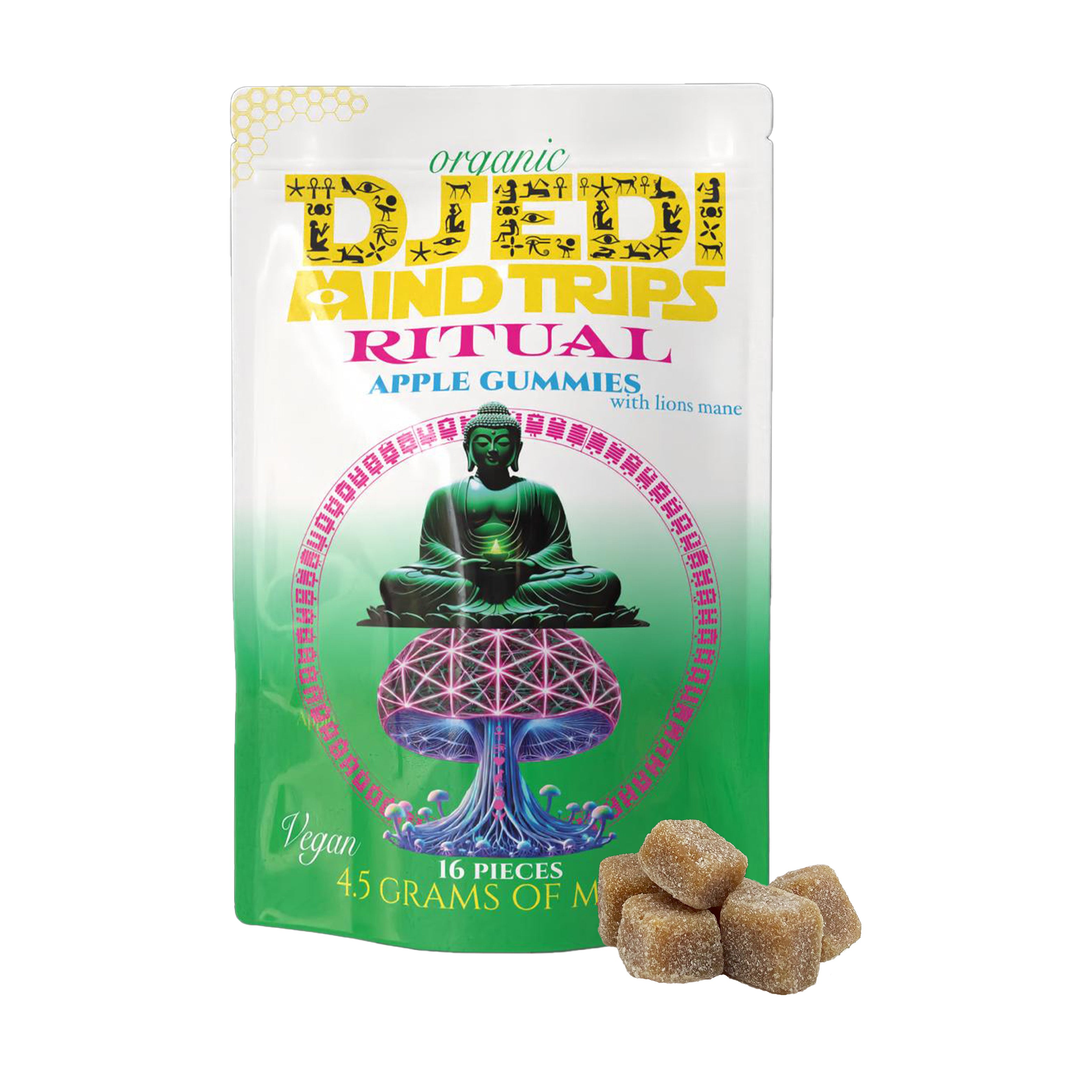 Green Apple Flow State Vegan Gummies