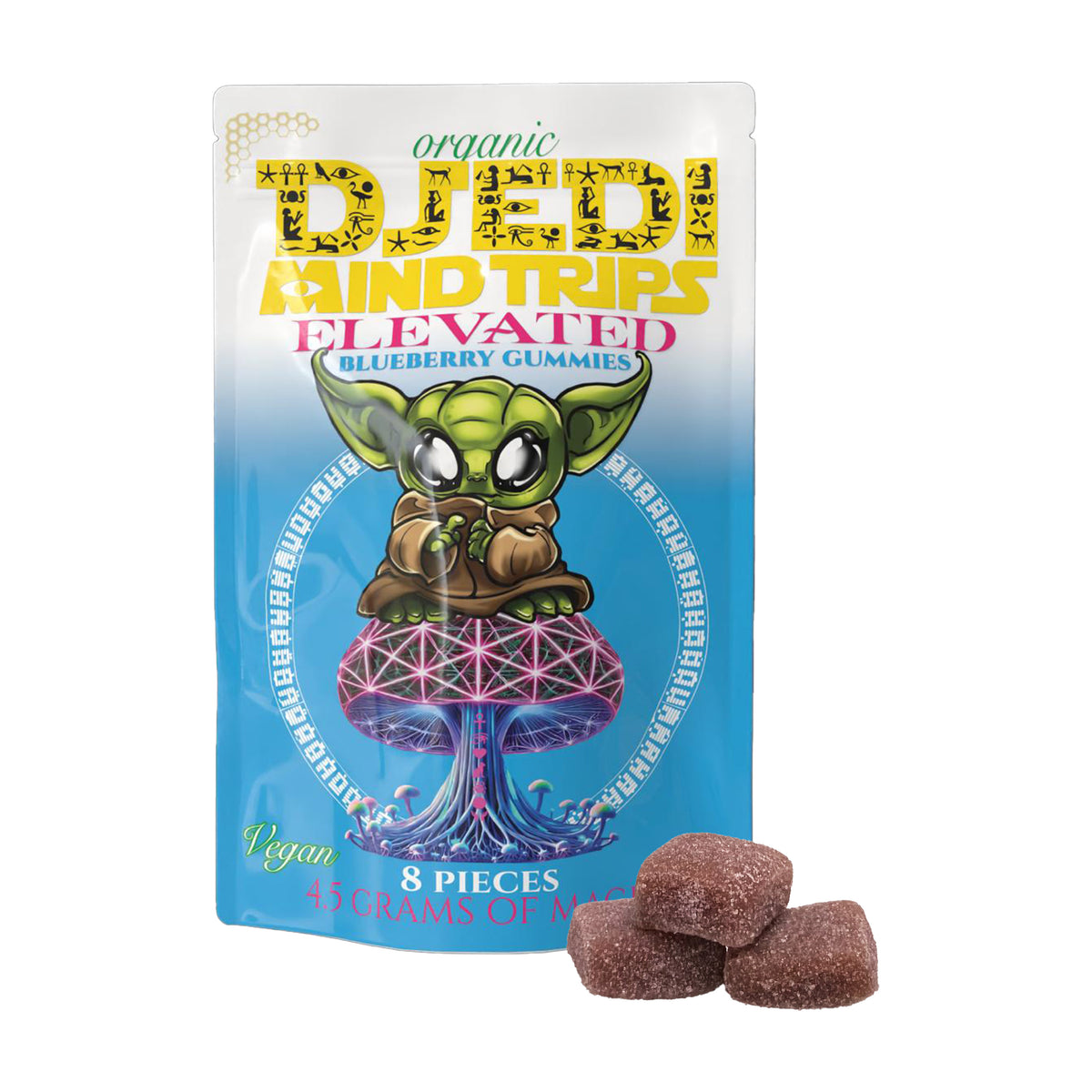 Blue Raspberry Gummies Vegan Blueberry Bliss Vegan Gummies – ALT MEDS